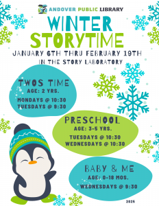 Winter Storytime Flyer