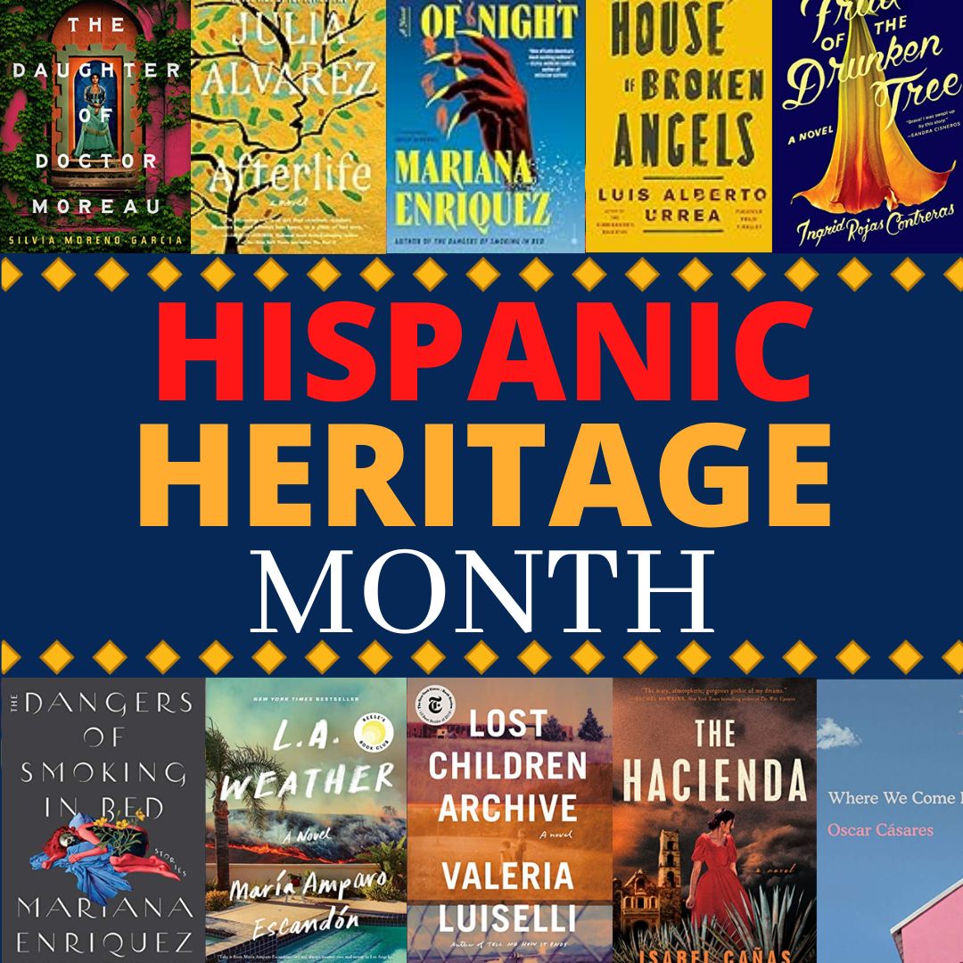 Fiction Books for Hispanic Heritage Month Andover Public Library