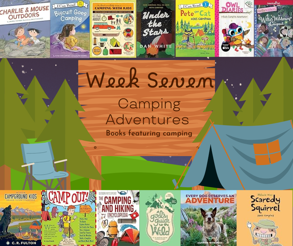 Camping Adventures Books Featuring Camping Andover Public Library