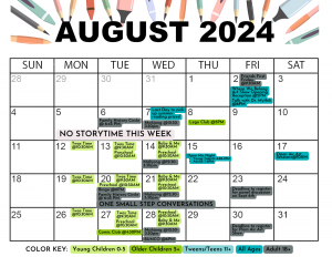 August 2024 calendar